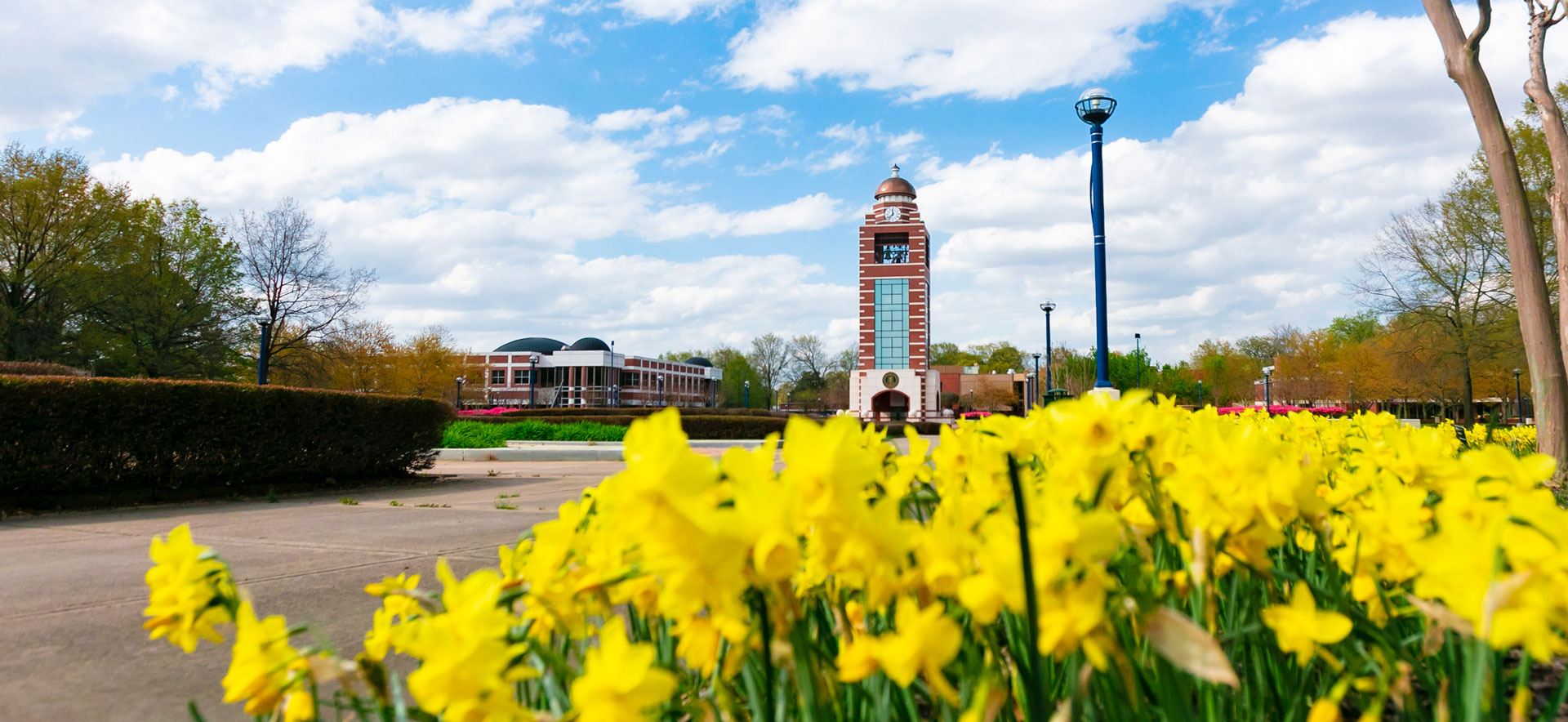 UAFS Campus in Spring
