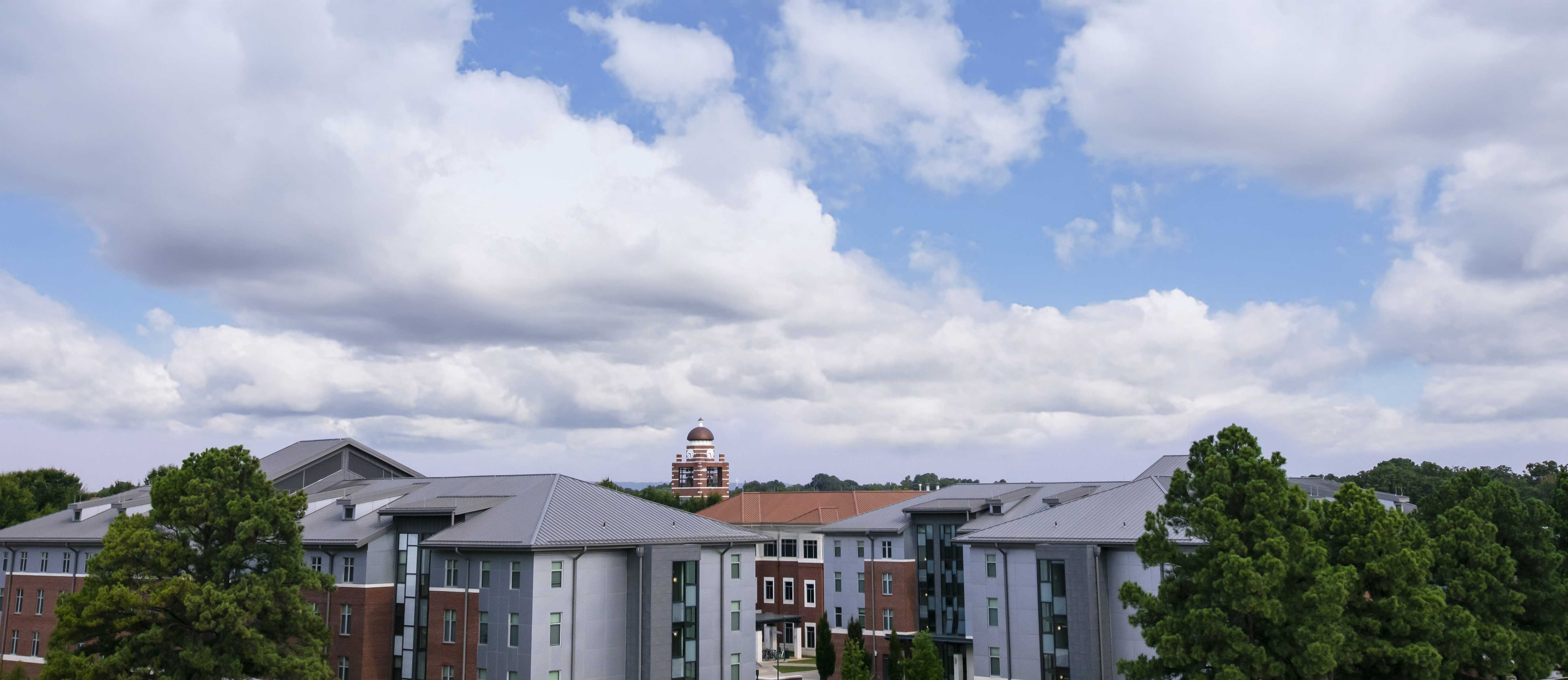 The UAFS campus from the air