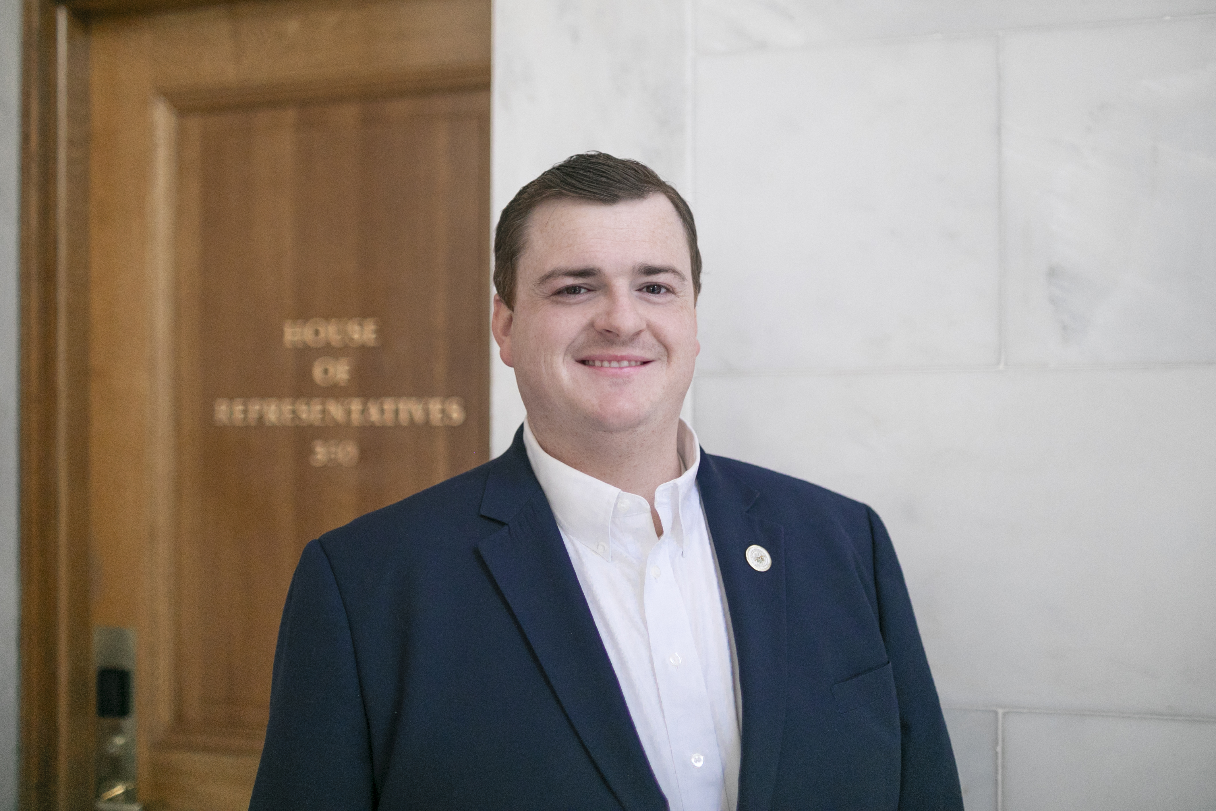 Zach Gramlich at the Capitol
